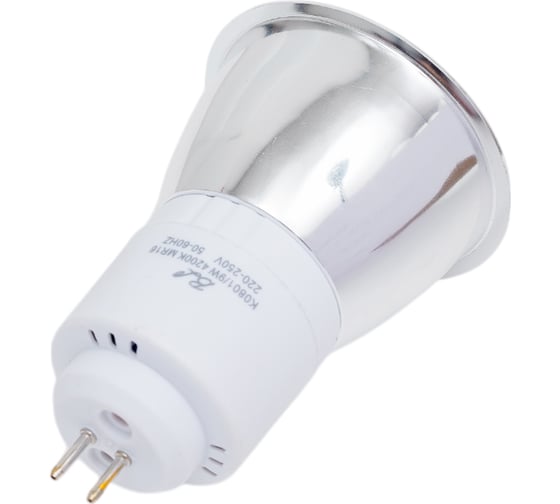 Лампа люминесцентная Elvan MR16-220V-9W-4200K CFL/K0801 MR16 9W 4200K