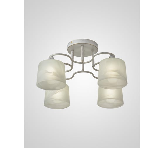 Потолочная люстра Мелодия Света SL4297-4 WT+GD 000019537 1