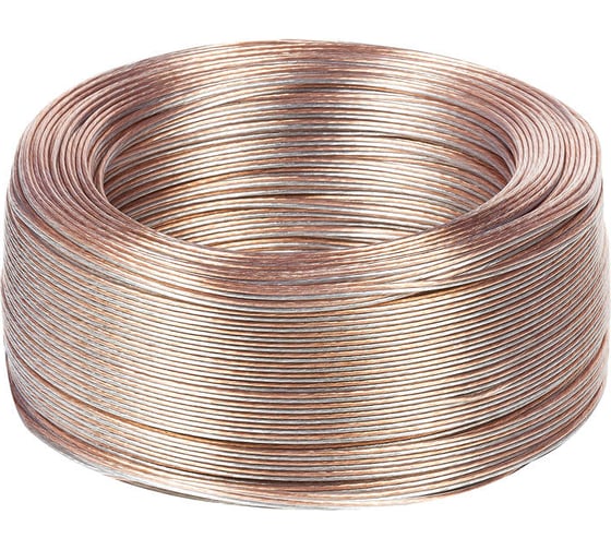 Провод для неона MAKSILED прозрачный 20AWG, d-0.812мм, 0.518мм кв, 10 м ML-IS AWG 20 WIRE 1