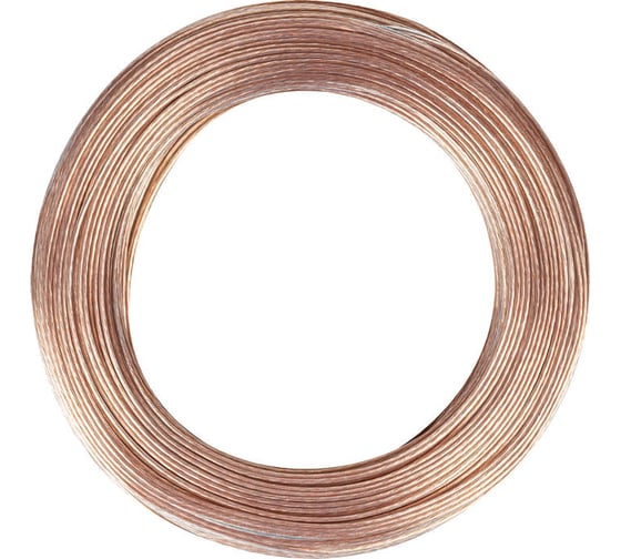 Провод для неона MAKSILED прозрачный 20AWG, d-0.812мм, 0.518мм кв, 10 м ML-IS AWG 20 WIRE