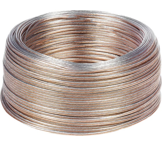 Провод для неона MAKSILED прозрачный 22AWG, d-0.64мм, 0.325мм кв, 10 м ML-IS AWG 22 WIRE 1