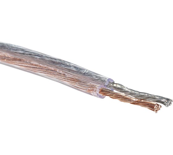 Провод для неона MAKSILED прозрачный 22AWG, d-0.64мм, 0.325мм кв, 10 м ML-IS AWG 22 WIRE