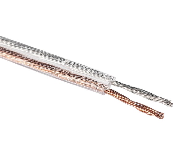 Провод для неона MAKSILED прозрачный, 24AWG, d-0.51мм, 0.205мм кв, 10 м ML-IS AWG 24 WIRE