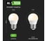 Лампочка светодиодная ALTECH LED G45-10W-830-Е27 10Вт шарик теплый белый свет 4673758070999 4