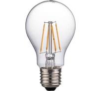 Светодиодная нитевидная лампа Фарлайт прозрачная груша А60 13Вт 4000К Е27 FAR000131