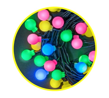 Гирлянда Navigator NGF-B01-48RGBWW-8-5.3m-230-C8-BL-IP20 61834