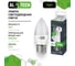 Лампочка светодиодная ALTECH LED С35-8W-840-E27 8Вт свеча нейтральный белый свет 4673758070050 2