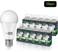 Лампочка светодиодная ALTECH LED Р60-12W-840-E27 12Вт груша нейтральный белый свет 10шт 4673758071378