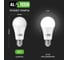 Лампочка светодиодная ALTECH LED Р60-8W-840-E27 8Вт груша нейтральный белый свет 4673758070197 4