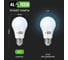 Лампочка светодиодная ALTECH LED Р60-19W-865-E27 19Вт груша холодный белый свет 4673758070340 4