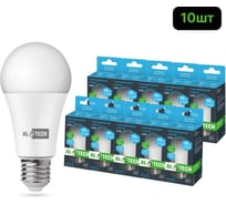 Лампочка светодиодная ALTECH LED Р60-19W-865-E27 19Вт груша холодный белый свет 10шт 4673758071477