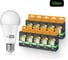 Лампочка светодиодная ALTECH LED Р60-19W-830-E27 19Вт груша теплый белый свет 10шт 4673758071453 1