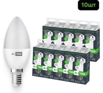 Лампочка светодиодная ALTECH LED С35-8W-840-E14 8Вт свеча нейтральный белый свет 10шт 4673758071163