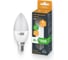 Лампочка светодиодная ALTECH LED С35-6W-830-E14 6Вт свеча теплый белый свет 4673758070005 1