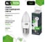 Лампочка светодиодная ALTECH LED С35-12W-840-E27 12Вт свеча нейтральный белый свет 4673758070135 2