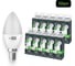 Лампочка светодиодная ALTECH LED С35-12W-840-E14 12Вт свеча нейтральный белый свет 10шт 4673758071248 1