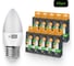 Лампочка светодиодная ALTECH LED С35-12W-830-E27 12Вт свеча теплый белый свет 10шт 4673758071255 1
