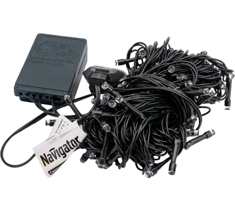 Гирлянда Navigator NGF-S01-100RGBY-10-11.5m-230-C8-G-IP20 14020