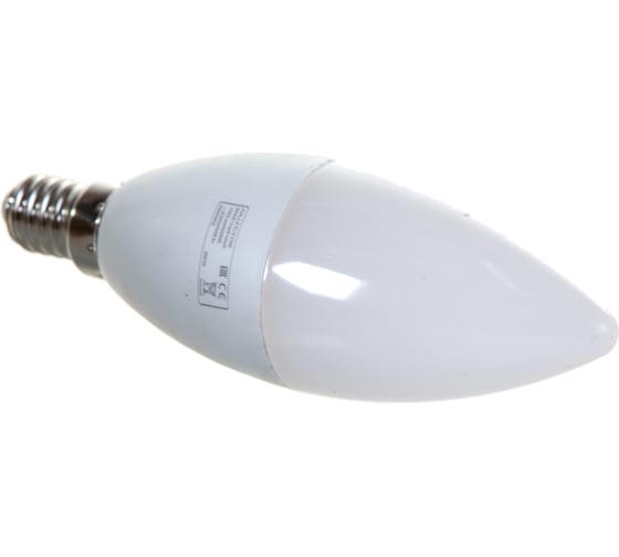 Комплект из 2 светодиодных ламп Sholtz свеча 9Вт E14 4000К C37 220-240В, пластик LEC3128D