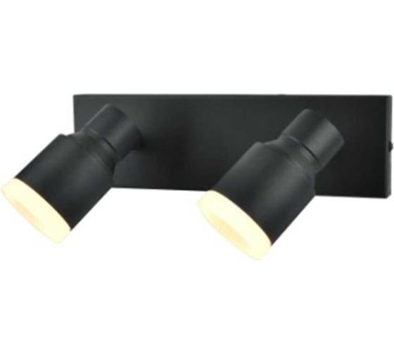 Светильник светодиодный поворотный Elvan 1202/2-5W-4000K-Bk черный спот NLS-1202/2x5W-NH-BK