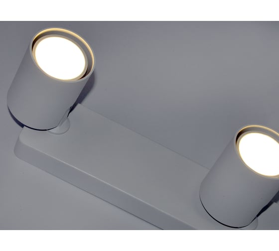 Светильник накладной Elvan 2410/3-GU10-Wh белый NLS-2410/3-G10-Wh