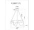 Светильник подвесной светодиодный Moderli True, черный V10687-PL 9