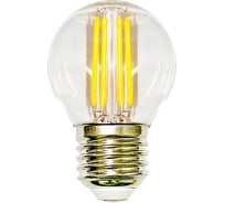 Светодиодная филаментная лампа GIS-SOLAR G45-E27-4Вт-3000К F00018