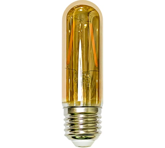 Светодиодная филаментная лампа GIS-SOLAR ретро R63-E27-2Вт.-100-GOLD R00629