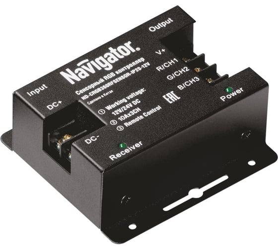 Контроллер Navigator ND-CRGB360SENSOR-IP20-12V 71493