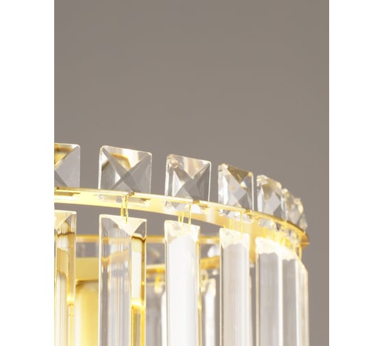 Напольный светильник Торшер Moderli Crystal золотой V10746-4F