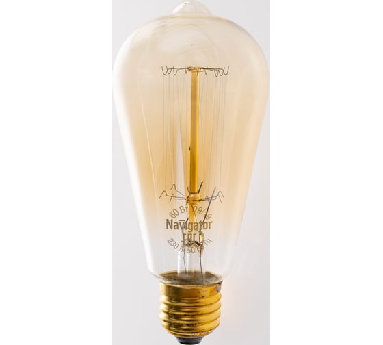 Лампа Navigator I-V-ST64-SC17-60-230-E27-CLG 71957