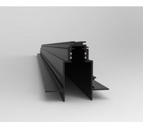 Шинопровод встраиваемый магнитный Elvan 2м черный T-02-72-V-BK