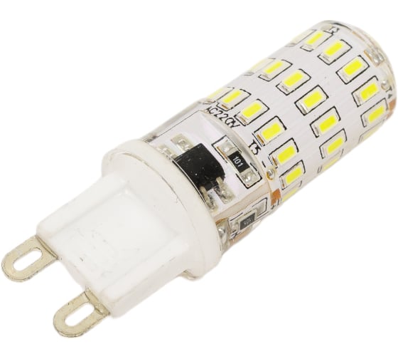 Лампа LED Elvan G9-5W-6400К-360 (силикон) G9-5W-6400К-360° сл