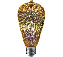 Лампа Navigator NLL-3D-ST64-4-230-E27 61486