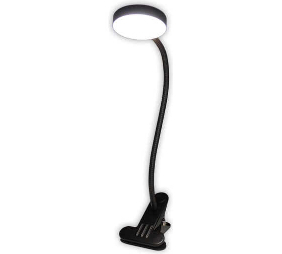 Светильник Citilux Ньютон, черный LED 7Wх4000K, на клипсе CL803071N