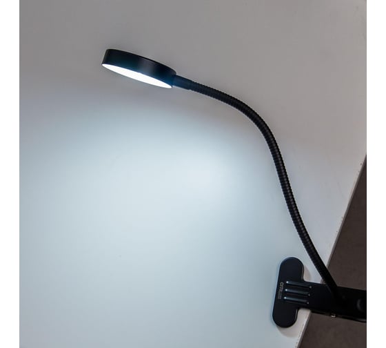 Светильник Citilux Ньютон, черный LED 7Wх4000K, на клипсе CL803071N