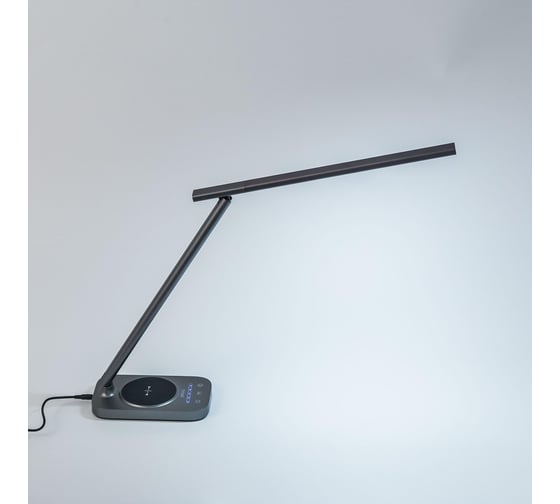 Светильник Citilux Ньютон, графит, USB+Qi CL803052