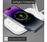 Светильник Citilux Ньютон, белый, серебро, USB+Qi CL803051 2