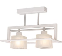 Люстра Северный Свет Крокус белый+серебро 1779