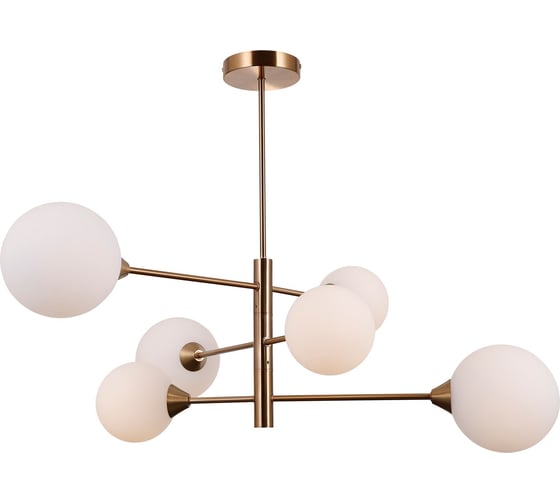 Светильник подвесной Moderli Molecule золотой V10838-6P
