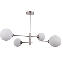 Светильник подвесной Moderli Molecule матовый хром V10839-4P