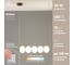 Светильник подвесной светодиодный Moderli Amber бронзовый V10710-PL 2