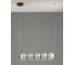 Светильник подвесной светодиодный Moderli Amber бронзовый V10710-PL 6