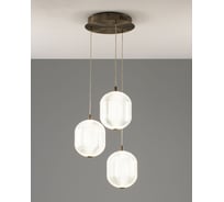 Светильник подвесной светодиодный Moderli Amber бронзовый V10714-PL