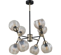 Светильник подвесной Moderli Arty черный, золотой V10805-8P