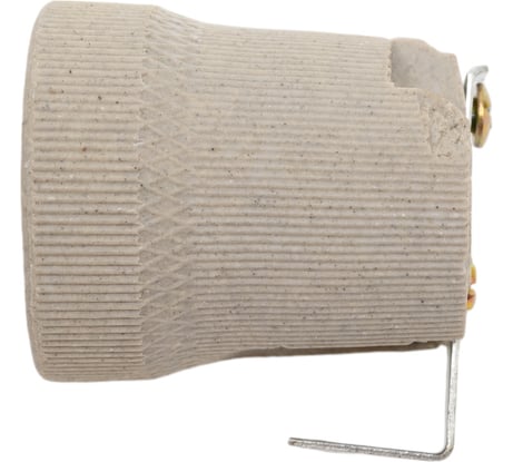 Электрический патрон Navigator NLH-CL-H-E27, керамический, с держателем, Е27 71619