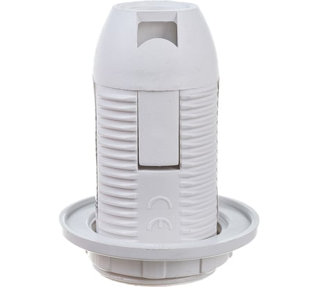 Электрический патрон Navigator NLH-PL-R1-E14, пластик, люстровый, с кольцом 71602