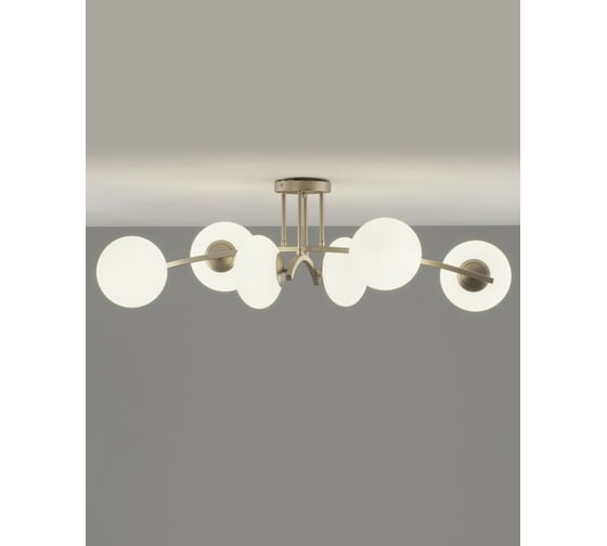 Люстра потолочная Moderli Jelly матовый хром V10834-6C