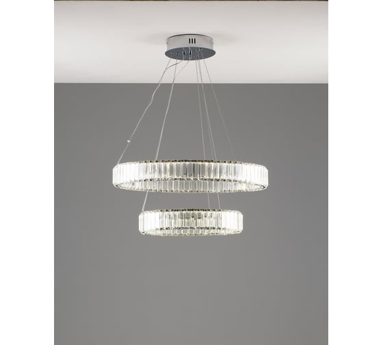 Люстра подвесная светодиодная Moderli Asti хром V10735-PL