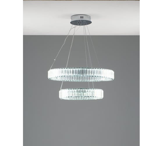 Люстра подвесная светодиодная Moderli Asti хром V10735-PL